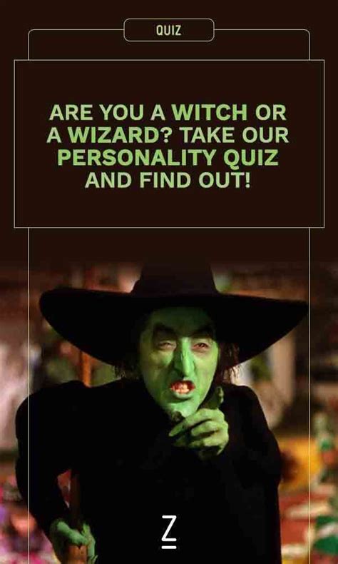 Witch personality test